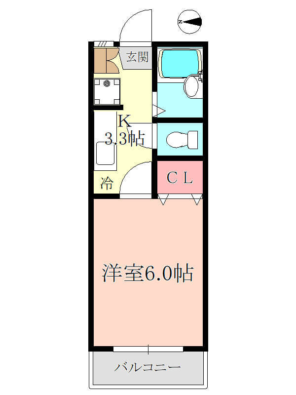 【武蔵境&nbsp;賃貸】間取図