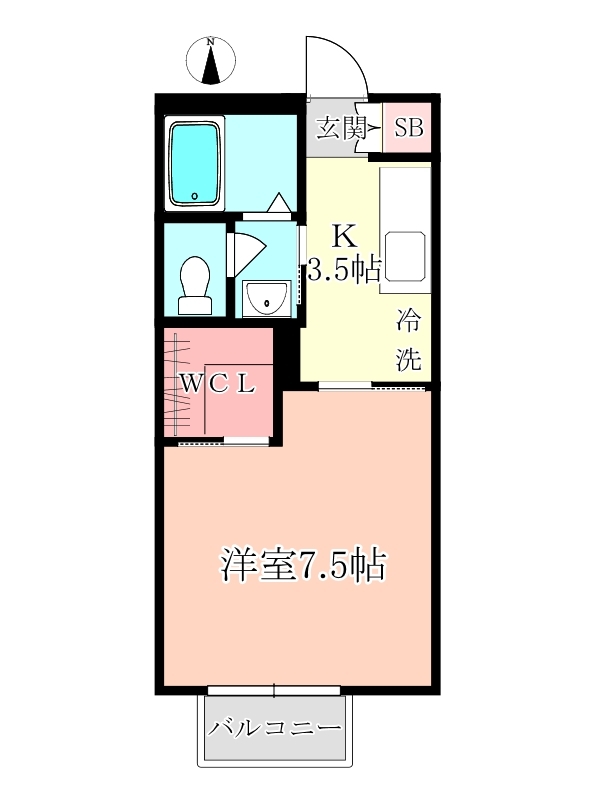 【武蔵境&nbsp;賃貸】間取図
