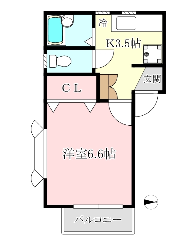 【武蔵境&nbsp;賃貸】間取図